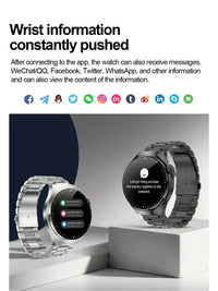 2025New Health Expert Smart Watch Blood Pressure Blood Lipid Uric Acid ECG + PPG Body Temperature Bluetooth Call Health