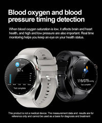 2025New Health Expert Smart Watch Blood Pressure Blood Lipid Uric Acid ECG + PPG Body Temperature Bluetooth Call Health