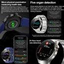 2025New Health Expert Smart Watch Blood Pressure Blood Lipid Uric Acid ECG + PPG Body Temperature Bluetooth Call Health