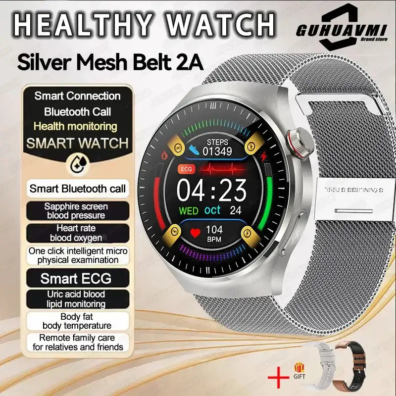 Silver Mesh Belt 2A / Health Assistant