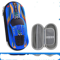 Colorful Kids’ Pencil Case - Fun & Functional! - Ordinary Style Sky Blue