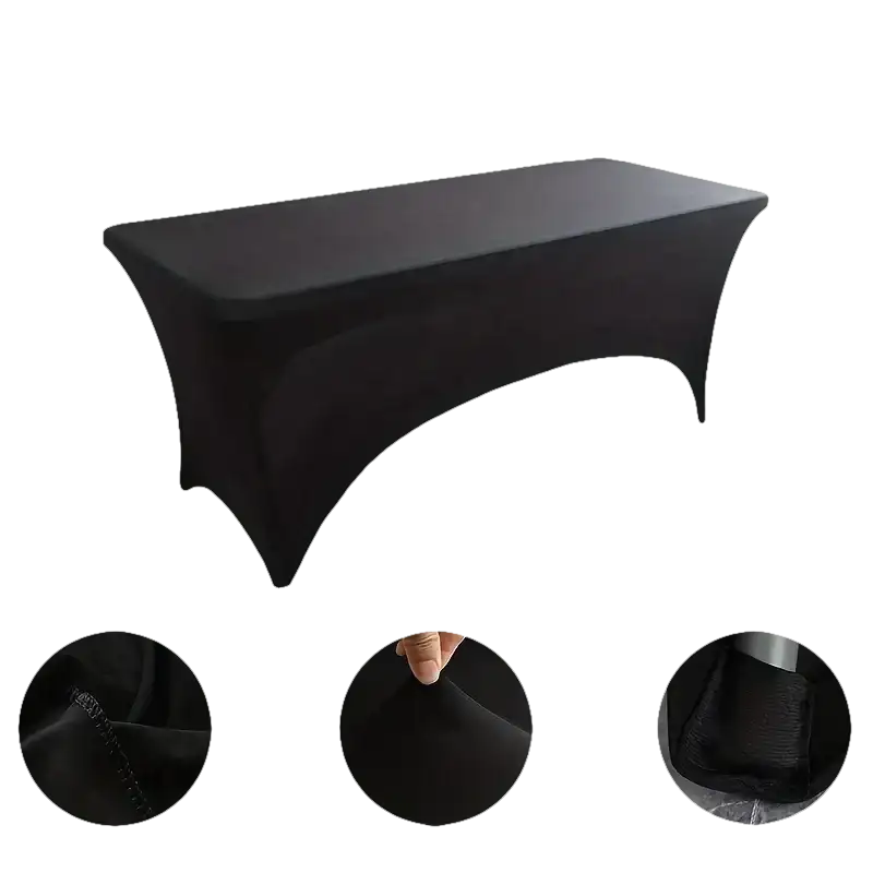 Black / 1PC 4FT 122x75cm