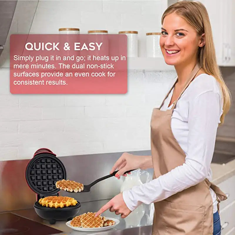Waffle-tastic Color Box of Educational Chic Red Waffle Fun