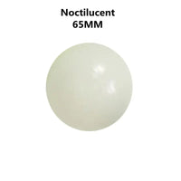 Sticky Squash Stress Ball - Wall Bounce Fun! 🧲 - Orange Noctilucent / 65mm