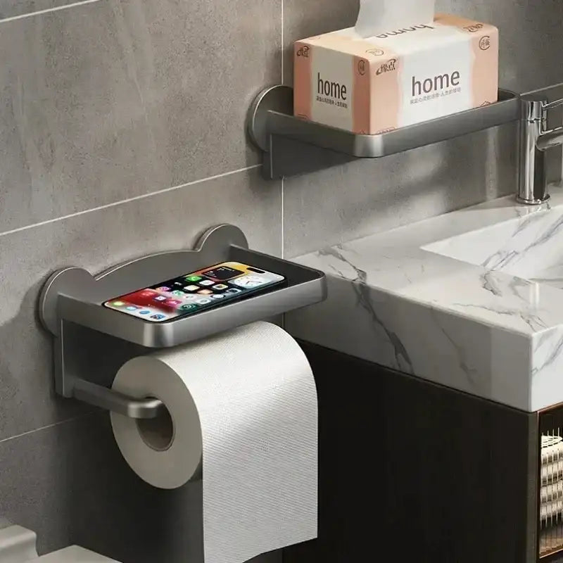 Sweetest Little Wall Mounted Tissue Holder Shelf