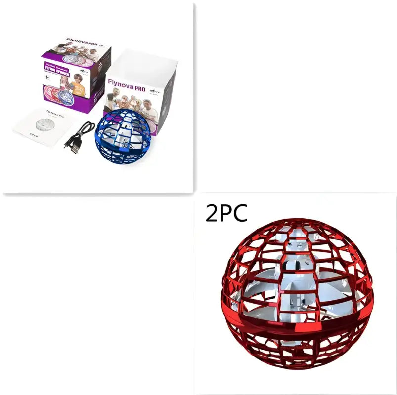 LED Flying Spinner Ball - Boomerang Fun for All!