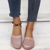 2023 New Women Wedges Sandals Hollow Out Vintage Woman Shoes Slip on Casual Sewing Ladies Sandal Female Summer Zapatos