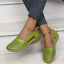 2023 New Women Wedges Sandals Hollow Out Vintage Woman Shoes Slip on Casual Sewing Ladies Sandal Female Summer Zapatos