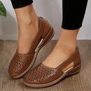 2023 New Women Wedges Sandals Hollow Out Vintage Woman Shoes Slip on Casual Sewing Ladies Sandal Female Summer Zapatos