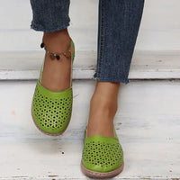 2023 New Women Wedges Sandals Hollow Out Vintage Woman Shoes Slip on Casual Sewing Ladies Sandal Female Summer Zapatos