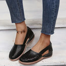 2023 New Women Wedges Sandals Hollow Out Vintage Woman Shoes Slip on Casual Sewing Ladies Sandal Female Summer Zapatos