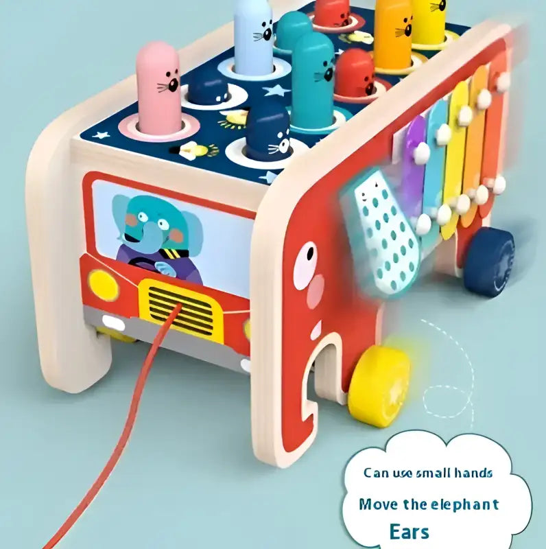 Hamster Smash: Interactive Fun for Kids! 🐹🔨 - Elephants playing the piano