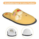 Custom Winnie Pooh Bear Manga House Slippers Women Cozy Memory Foam Slip On Hotel Slipper Shoes