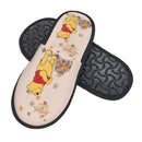 Custom Winnie Pooh Bear Manga House Slippers Women Cozy Memory Foam Slip On Hotel Slipper Shoes