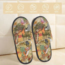 Custom Winnie Pooh Bear Manga House Slippers Women Cozy Memory Foam Slip On Hotel Slipper Shoes