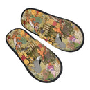 Custom Winnie Pooh Bear Manga House Slippers Women Cozy Memory Foam Slip On Hotel Slipper Shoes
