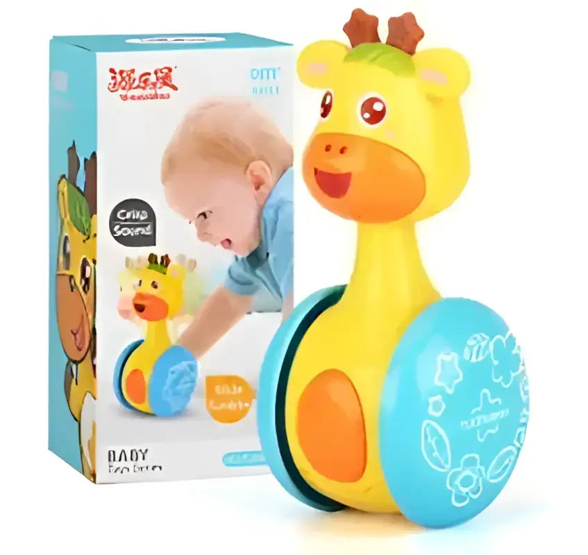 Wobbly Giraffe Non Toxic ABS Plastic Star Bell Baby Madness