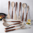 FlexiCook Set with Storage Seat - Brown 9piece set