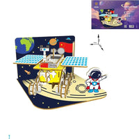 Wooden Stereo Kit: DIY Fun for Young Creators! - Jade free number