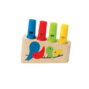 Children’s Educational Toys Baby Early Education Wooden - Rainbow pan flute