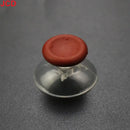 Red and clear suction cup.