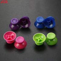 Colorful joystick thumb grips.