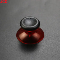 Red and black joystick.