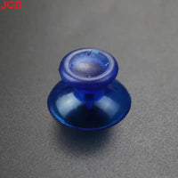 Translucent blue joystick thumbstick.