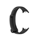 Black fitness tracker wristband.