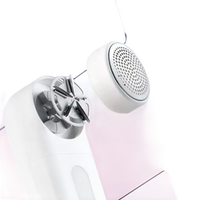 White lint remover with exposed blades.