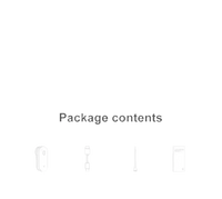 Product specifications and package contents.