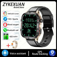 Xiaomi Rugged GPS SmartWatch 2025: Adventure Ready! - Black leather 1 / Outdoor Sports Watch