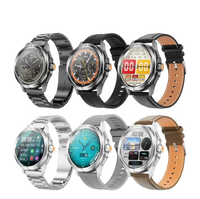 Assorted smartwatches with interchangeable bands.