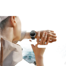 Smartwatch displaying message notifications.