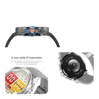 Smartwatch product advertisement.