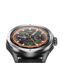 Smartwatch with world time display.