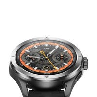 Smartwatch with world time display.