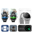 Smartwatch features advertisement.