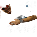 Waterproof smartwatch.