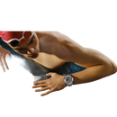 Waterproof wristwatch.