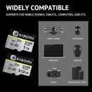 Xiaomi SD cards with compatibility examples.
