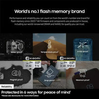 Durable flash memory cards.