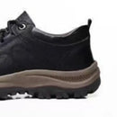 Men’s Sneakers Lace-up Leather Casual Shoes Outdoor Running Shoes Men Non Slip Low Top Walking Shoe Plus Size 48 Tênis