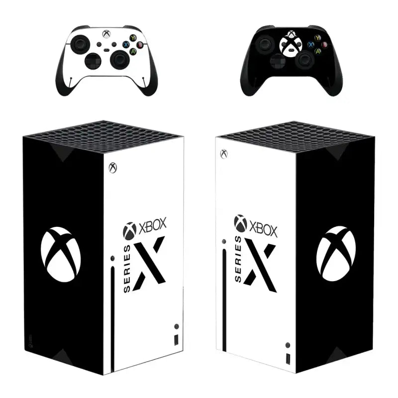 Xbox Series X plus Controllers a Logo Protector Sticker