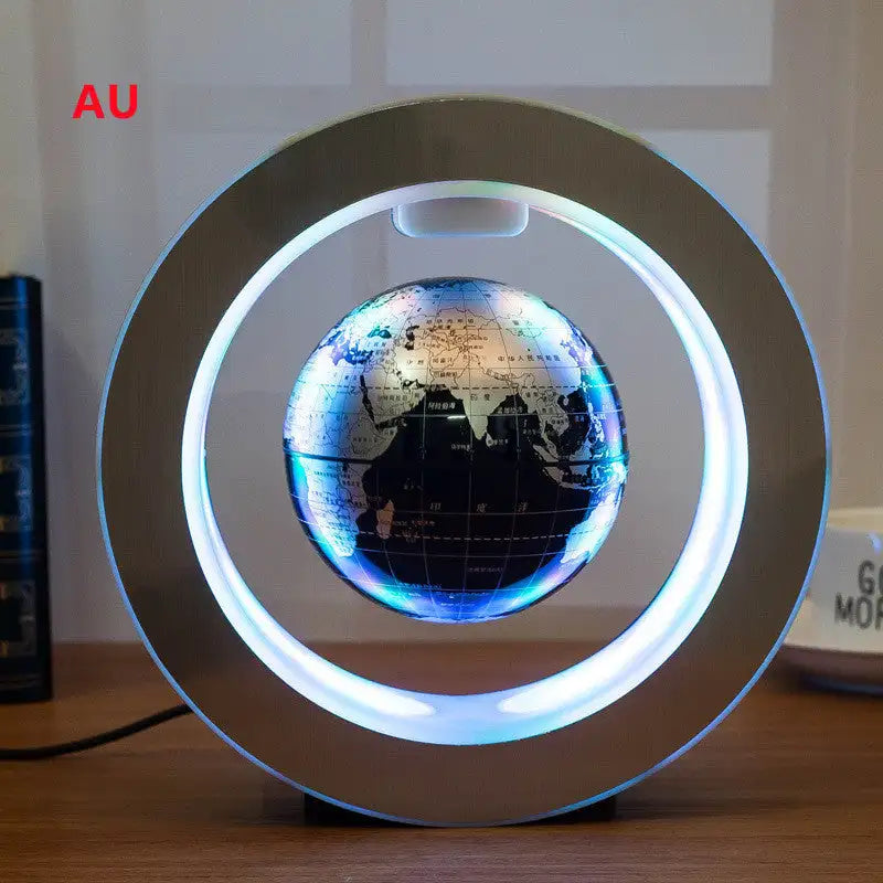 GlobeLite: Floating Magnetic World Map Lamp 🌍✨