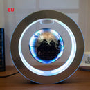 GlobeLite: Floating Magnetic World Map Lamp 🌍✨ - Black English EU