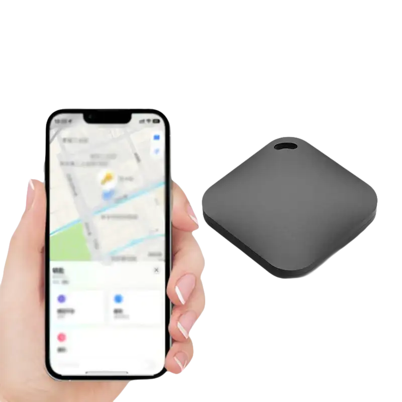 Your Beloved Gray Bluetooth GPS Tracker Keeps Belongings Safe