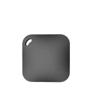 Square gray tracker with keyhole.