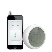 Temperature and humidity monitoring device.
