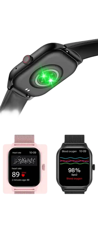 Smartwatch with health monitoring features.